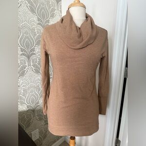 Merona Women's Brown Cowl Neck Sweater